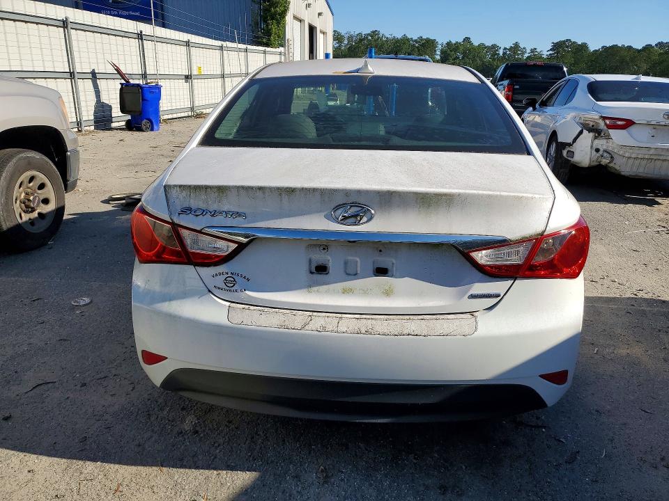 2014 Hyundai Sonata VIN 5NPEC4AC0EH815077 COPART salvage auction — MECHANICAL, Ga - Certificate Of Title, sold $700 on 2026-07-16 (photo 6)