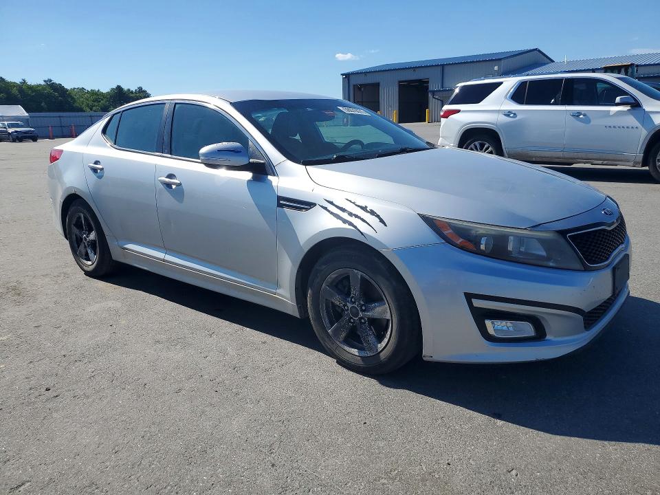 2014 Kia Optima VIN 5XXGM4A78EG299250 COPART salvage auction — NORMAL WEAR, Me - Certificate Of Title, sold $325 on 2026-07-27 (photo 4)