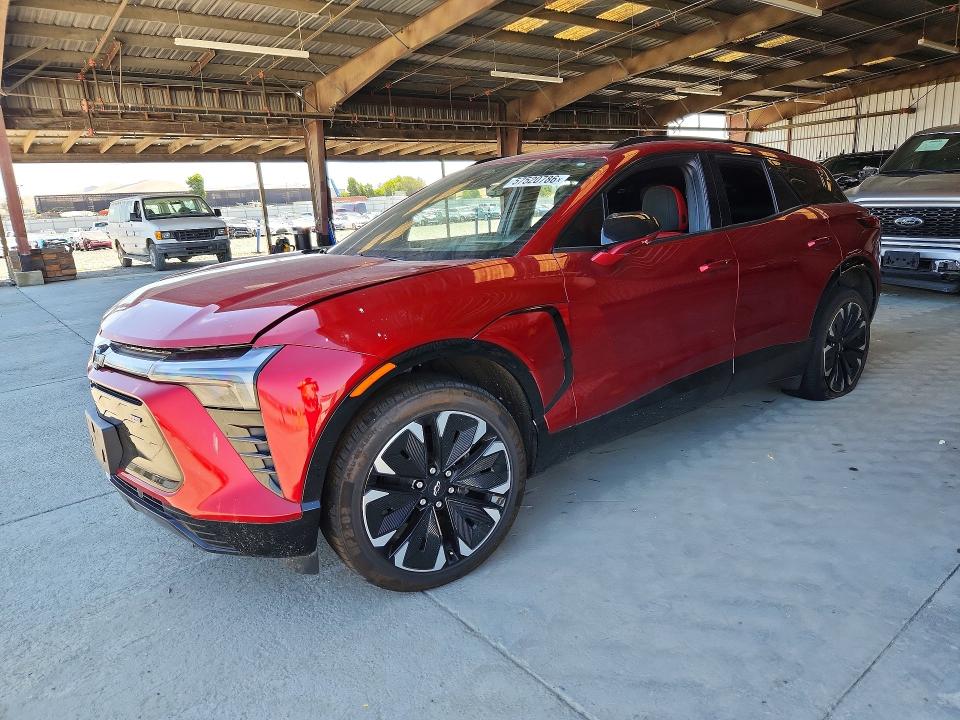 2024 Chevrolet Blazer VIN 3GNKDCRJ3RS170439 COPART salvage auction — SIDE, CA - SALVAGE CERTIFICATE, sold $8,500 on 2026-07-20 (photo 1)