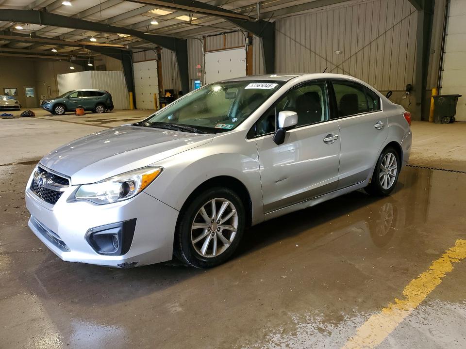 2012 Subaru Impreza VIN JF1GJAC69CH004478 COPART salvage auction — FRONT END, Mt - Certificate Of Title, sold $600 on 2026-07-15 (photo 1)
