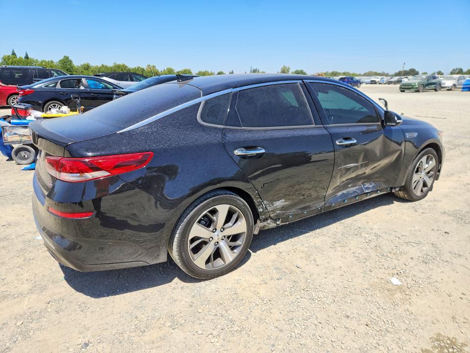 2019 Kia Optima VIN 5XXGT4L33KG294787 COPART salvage auction — SIDE, CA - SALVAGE CERTIFICATE, sold $825 on 2026-07-23 (photo 3)