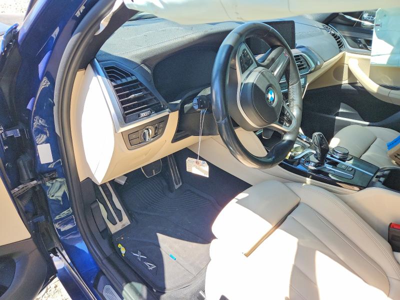 2021 BMW X4 VIN 5UX2V5C03M9E50831 COPART salvage auction — FRONT END, Ny - Mv-907A Salvage Certificate, sold $9,300 on 2026-07-22 (photo 8)