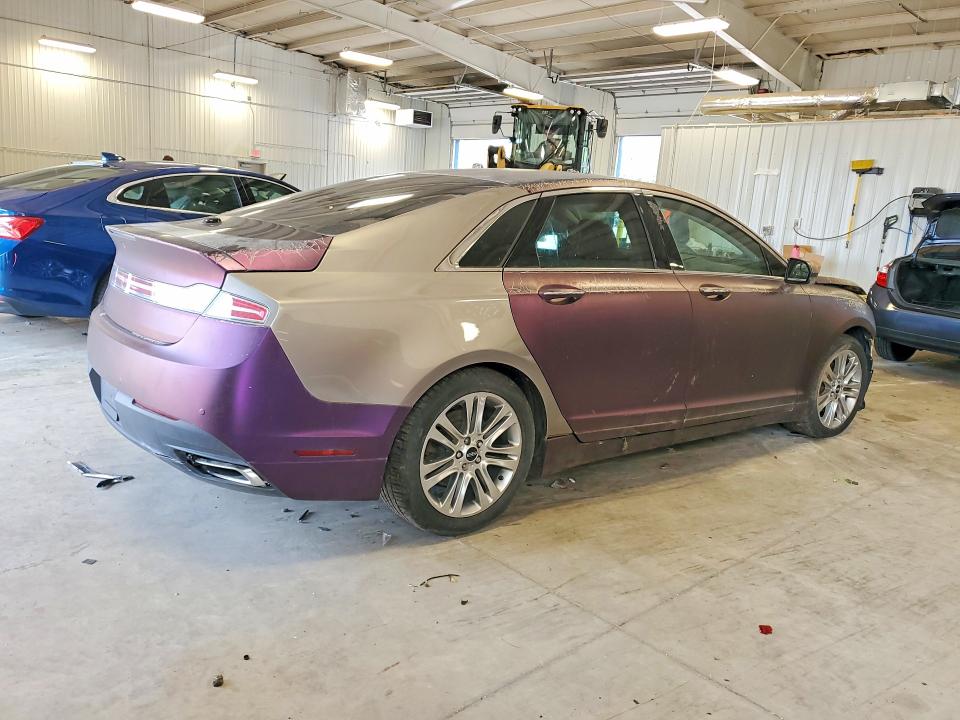 2015 Lincoln Mkz VIN 3LN6L2JK8FR622301 COPART salvage auction — FRONT END, Mn - Cert Of Title-Salvage, sold $500 on 2026-07-09 (photo 3)