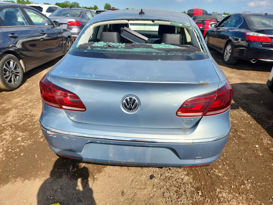 2013 Volkswagen Passat cc VIN WVWBP7AN6DE545409 COPART salvage auction — ROOF, Il - Salvage Certificate, sold $275 on 2026-07-16 (photo 6)