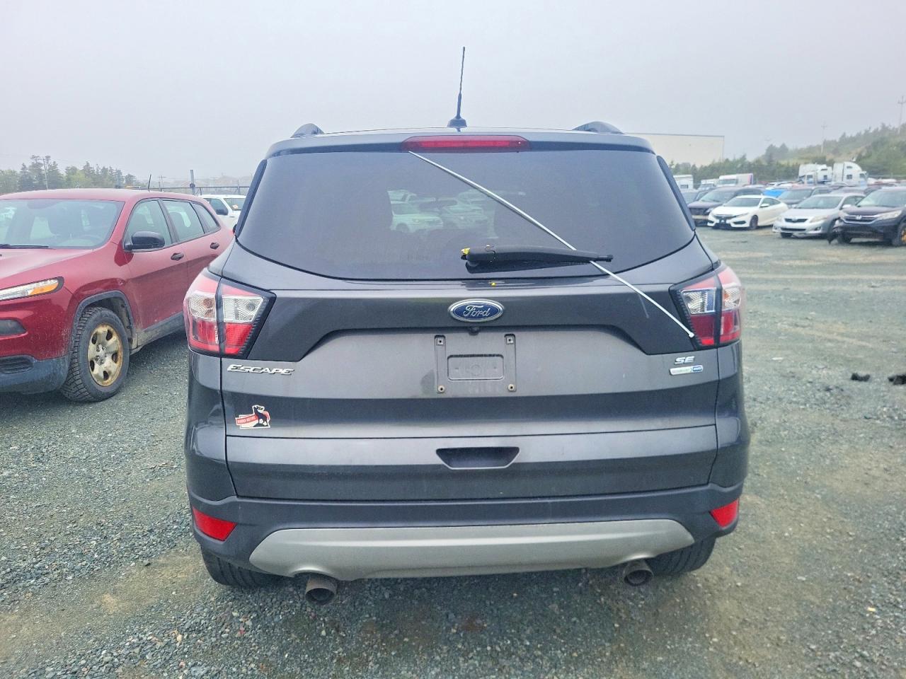 2018 Ford Escape VIN 1FMCU9GD6JUC97022 COPART salvage auction — Front End, St - Salvage Title, sold $275 on 2026-07-09 (photo 6)