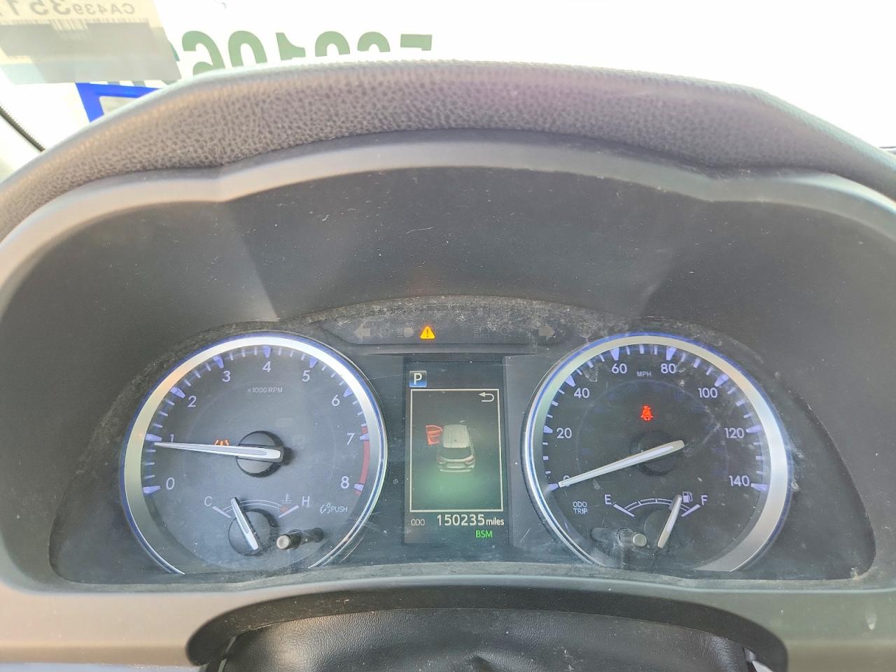 2019 Toyota Highlander VIN 5TDKZRFH5KS555851 COPART salvage auction — Front End, TX - CERTIFICATE OF TITLE, sold $13,100 on 2026-07-08 (photo 9)