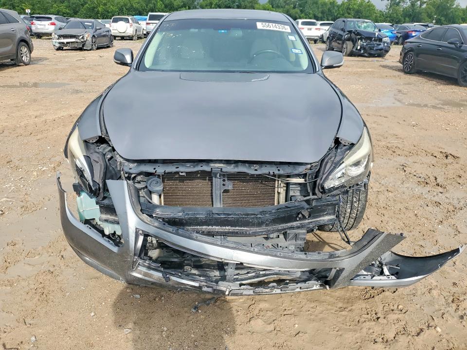 2018 Infiniti Q70 VIN JN1BY1AP3JM180882 COPART salvage auction — FRONT END, Tx - Certificate Of Title, sold $2,700 on 2026-07-31 (photo 5)