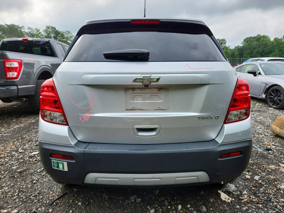 2016 Chevrolet Trax VIN KL7CJLSBXGB533155 COPART salvage auction — SIDE, Md - Cert Of Salvage > 75% Damage, sold $1,550 on 2026-07-31 (photo 6)