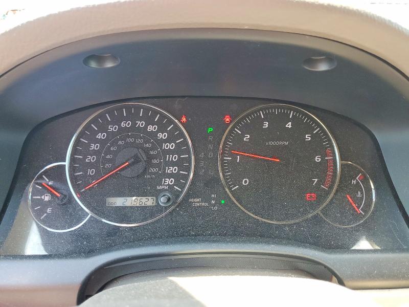 2008 Lexus Gx VIN JTJBT20X180167985 COPART salvage auction — NORMAL WEAR, Nj - Certificate Of Title, sold $3,000 on 2026-07-06 (photo 9)