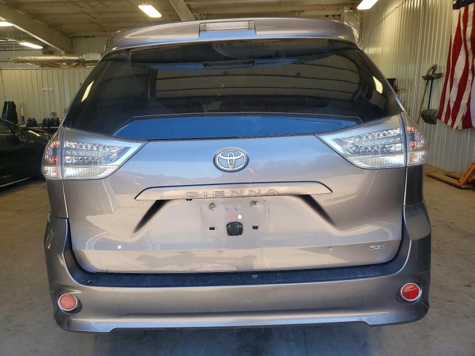 2014 Toyota VIN 5TDXK3DC9ES466674 COPART salvage auction — FRONT END, Mn - Cert Of Title-Prior Salvage, sold $1,550 on 2026-07-07 (photo 6)
