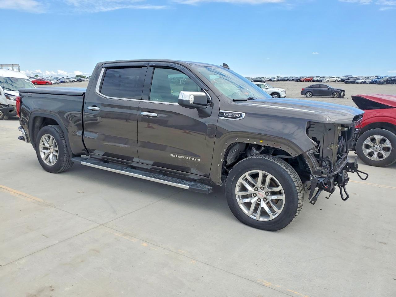 2019 GMC Sierra VIN 1GTU9DEDXKZ307958 COPART salvage auction — Front End, KY - CERT OF TITLE-SALVAGE, sold $14,200 on 2026-07-09 (photo 4)