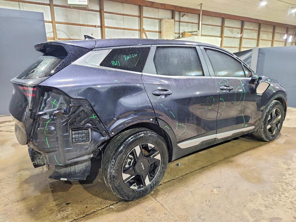 2026 Kia Sportage VIN 5XYK23DF8TG361753 COPART salvage auction — REAR END, Fl - Certificate Of Title, sold $11,100 on 2026-07-13 (photo 3)