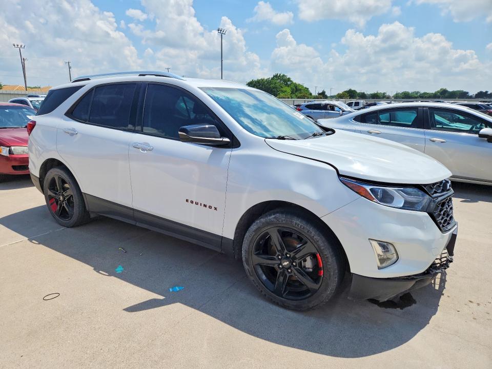 2021 Chevrolet Equinox VIN 2GNAXNEV9M6153451 COPART salvage auction — FRONT END, Tx - Certificate Of Title (P), sold $5,700 on 2026-07-02 (photo 4)