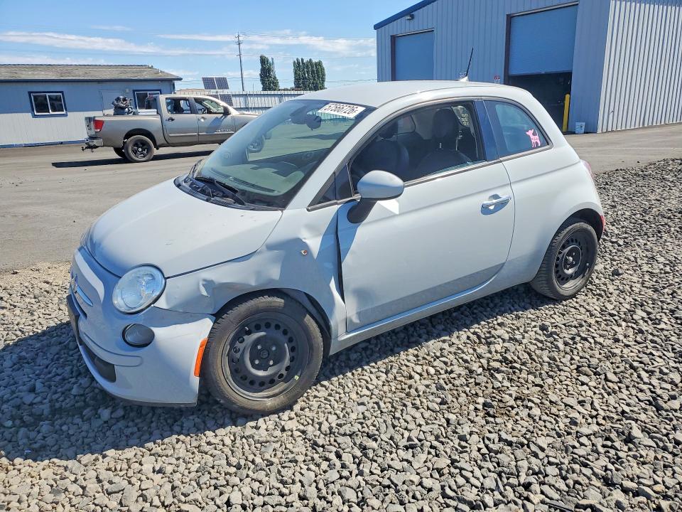 2016 Fiat 500 VIN 3C3CFFAR5GT184574 COPART salvage auction — FRONT END, Wa - Bill Of Sale, sold $1,150 on 2026-07-08 (photo 1)