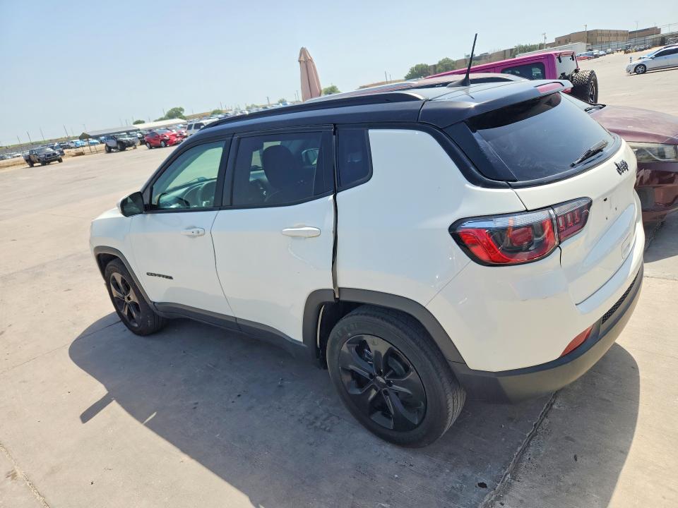 2020 Jeep Compass VIN 3C4NJCBB4LT162594 COPART salvage auction — NORMAL WEAR, Tx - Certificate Of Title (P), sold $4,050 on 2026-07-09 (photo 2)