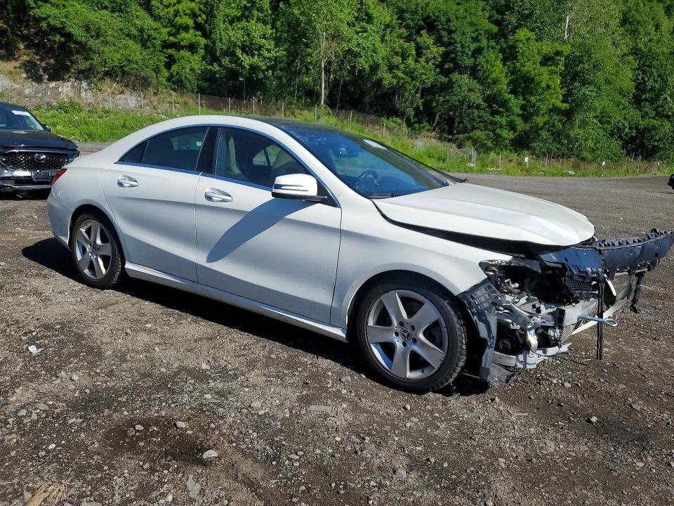 2018 Mercedes-benz Cla-klasse VIN WDDSJ4GB8JN606127 COPART salvage auction — FRONT END, Ct - Cert Of Title-Salvage, sold $2,200 on 2026-07-09 (photo 4)