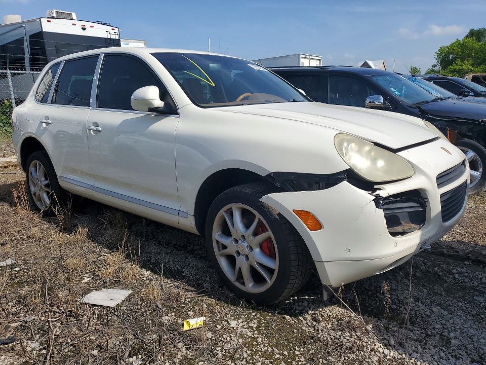 2004 Porsche Cayenne VIN WP1AC29P24LA92447 COPART salvage auction — FRONT END, Il - Certificate Of Title, sold $400 on 2026-07-27 (photo 4)