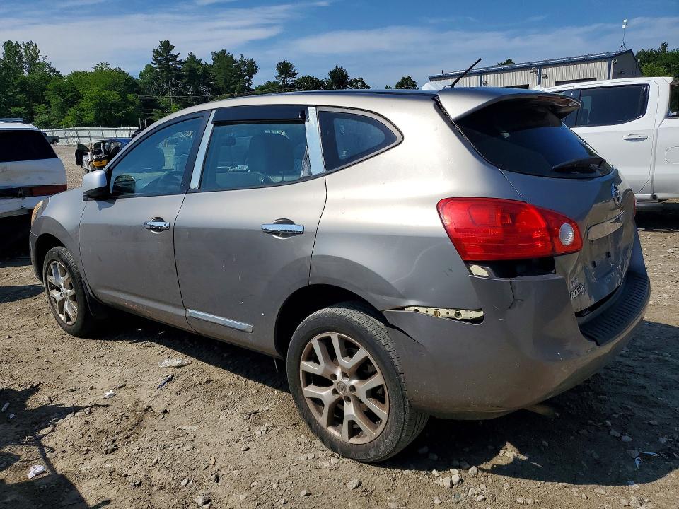 2012 Nissan Rogue VIN JN8AS5MV0CW406528 COPART salvage auction — REAR END, Ma - Cert Of Title-Reconstrctd Coll, sold $325 on 2026-07-13 (photo 2)