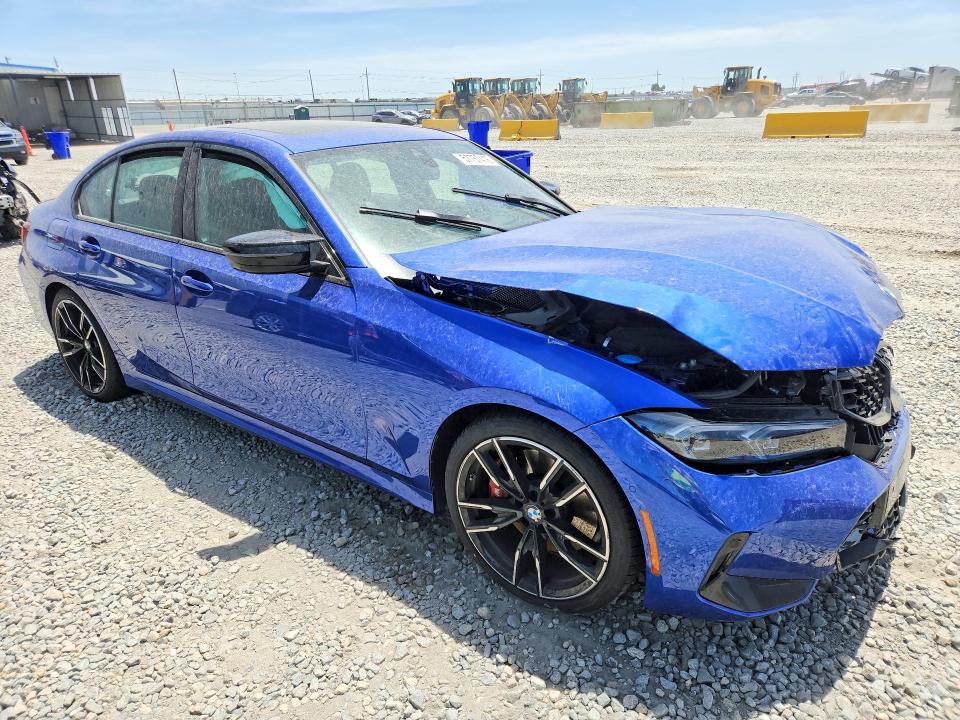 2026 BMW M3 VIN 3MW69FT02T8G04445 COPART salvage auction — FRONT END, Co - Public - Salvage Title, sold $27,500 on 2026-07-07 (photo 4)