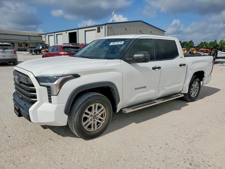 2022 Toyota Tundra VIN 5TFLA5AB1NX001793 COPART salvage auction — REAR END, Tx - Certificate Of Title, sold $13,300 on 2026-07-02 (photo 1)
