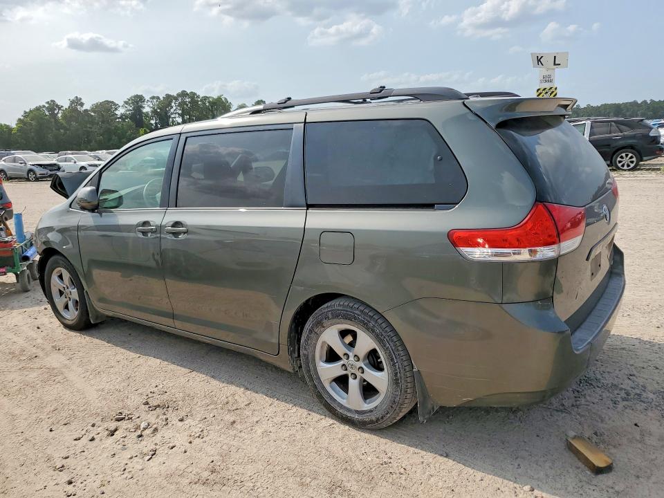 2012 Toyota VIN 5TDKK3DC9CS266160 COPART salvage auction — FRONT END, Tx - Salvage Vehicle Title, sold $1,350 on 2026-07-28 (photo 2)