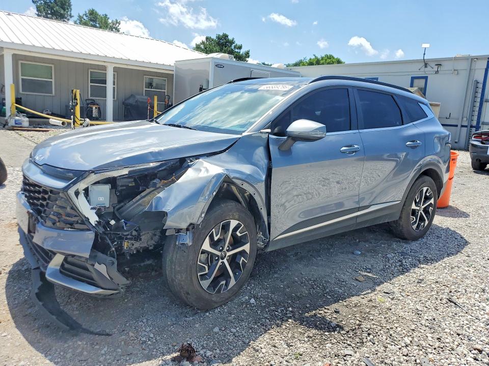 2025 Kia Sportage VIN 5XYK3CDF0SG265627 COPART salvage auction — FRONT END, Ar - Cert Of Title-Salvage, sold $9,700 on 2026-07-08 (photo 1)