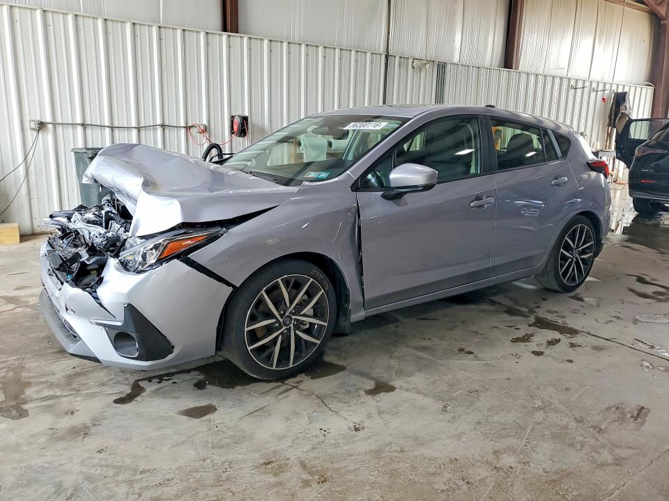 2026 Subaru Impreza VIN JF1GUAFC1T8242768 COPART salvage auction — FRONT END, Pa - Certificate Of Salvage, sold $4,700 on 2026-07-08 (photo 1)