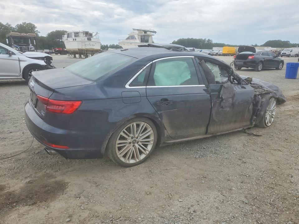 2017 Audi A4 VIN WAUENAF40HN027198 COPART salvage auction — ROLLOVER, NC - SALVAGE CERTIFICATE OF TITLE, sold $200 on 2026-07-27 (photo 3)