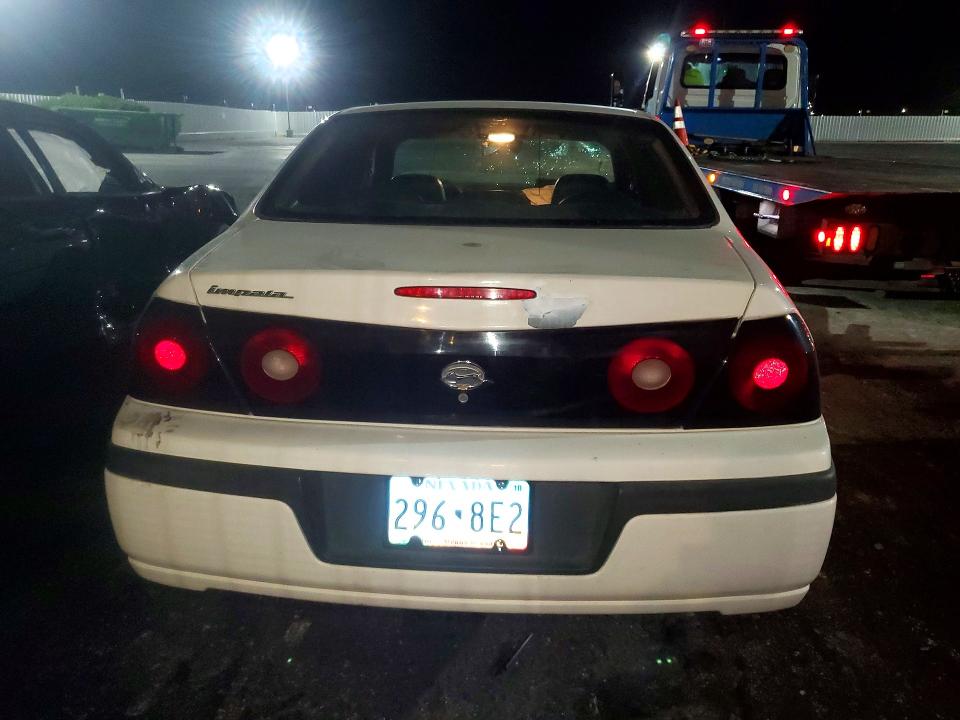 2005 Chevrolet Impala VIN 2G1WF55K859217494 COPART salvage auction — FRONT END, Nv - Salvage Title, sold $125 on 2026-07-02 (photo 6)