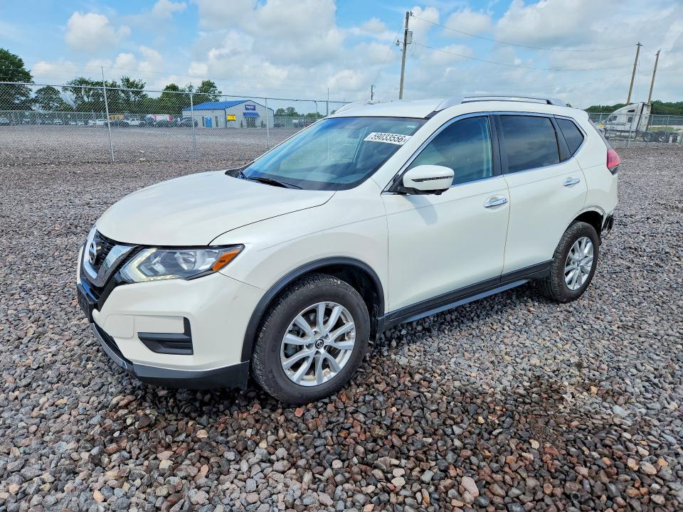 2017 Nissan Rogue VIN KNMAT2MVXHP538379 COPART salvage auction — REAR END, In - Cert Of Title-Salvage Title, sold $30 on 2026-07-21 (photo 1)