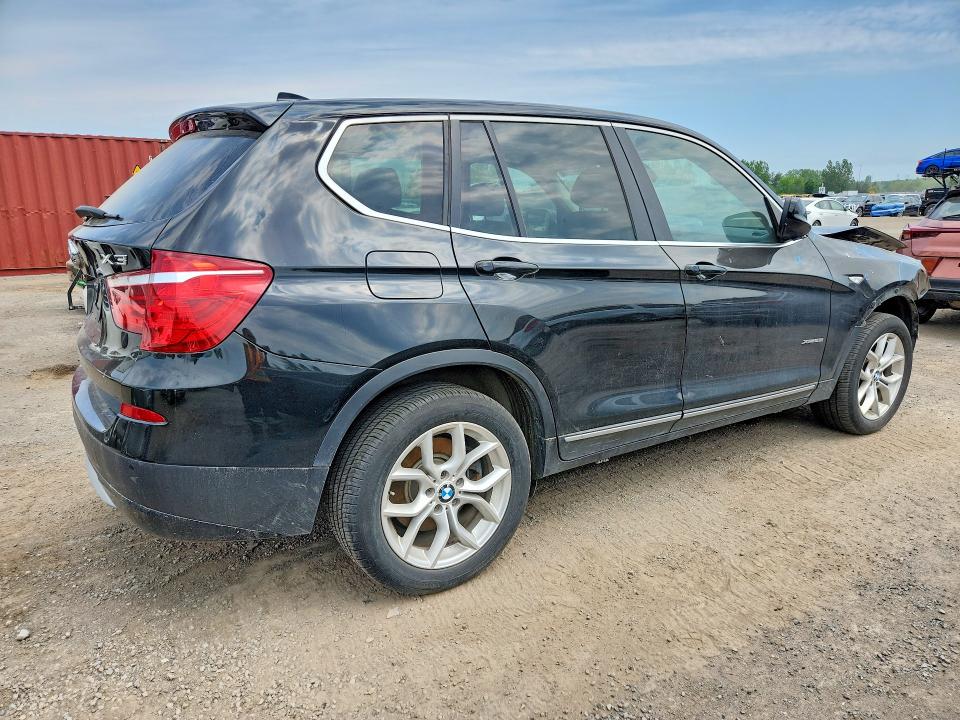 2011 BMW X3 VIN 5UXWX5C58BL709978 COPART salvage auction — FRONT END, ON - PERMIT SALVAGE, sold $1,150 on 2026-07-16 (photo 3)