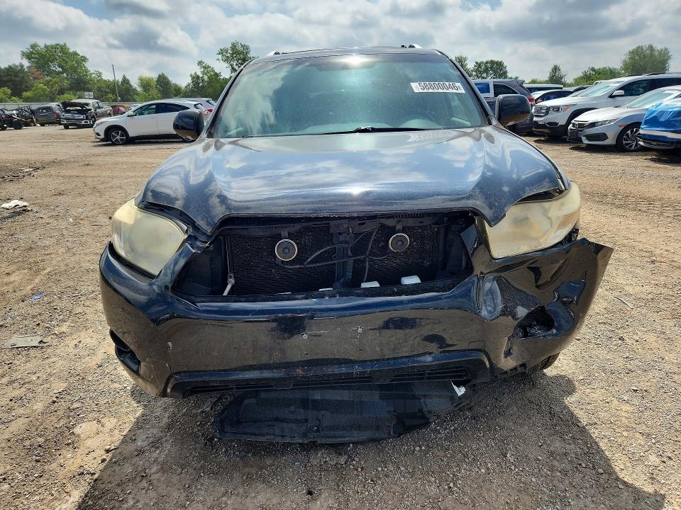 2010 Toyota Highlander VIN JTEDK3EH2A2159969 COPART salvage auction — FRONT END, Il - Junking Cert Of A Vehicle, sold $900 on 2026-07-23 (photo 5)