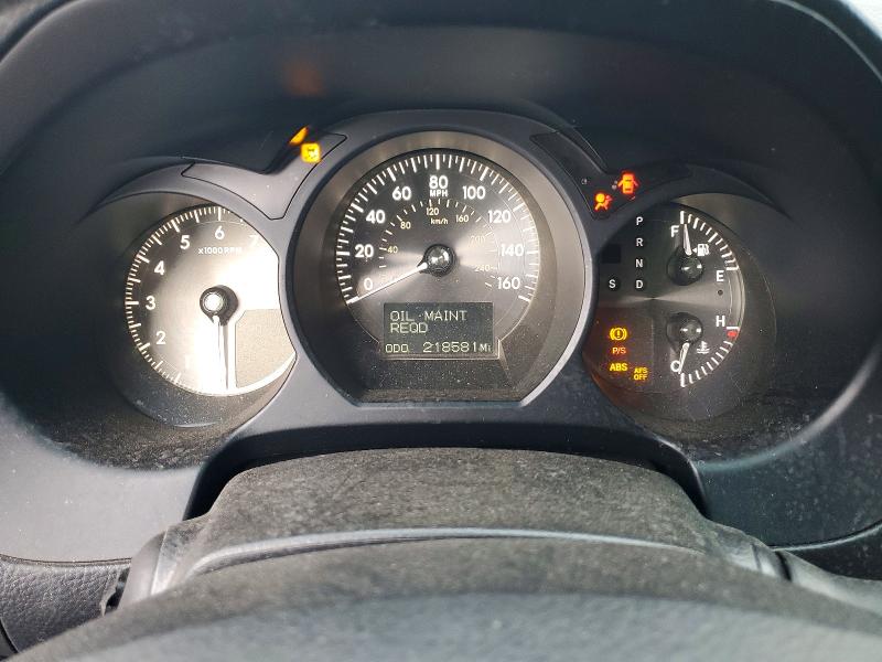 2007 Lexus Gs 350 VIN JTHBE96S970027181 COPART salvage auction — FRONT END, CA - SALVAGE CERTIFICATE, sold $150 on 2026-07-16 (photo 9)