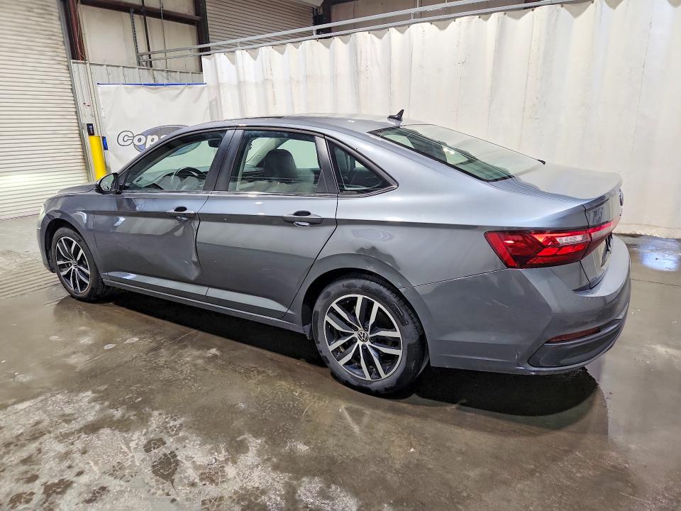 2025 Volkswagen Jetta VIN 3VW7X7BU3SM028200 COPART salvage auction — SIDE, FL - CERTIFICATE OF TITLE, sold $11,800 on 2026-07-20 (photo 2)