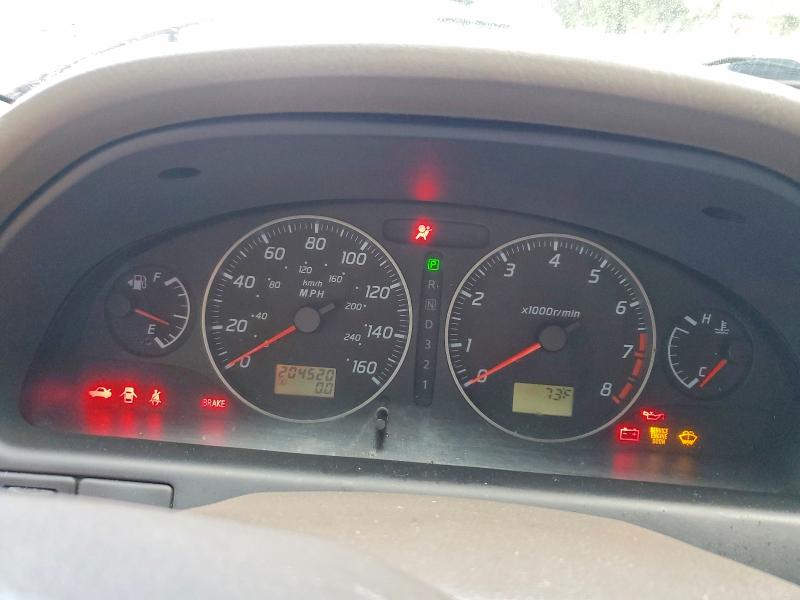 2002 Nissan Maxima VIN JN1DA31D12T437155 COPART salvage auction — REAR END, Ga - Cert Of Title-Salvage, sold $275 on 2026-07-14 (photo 9)