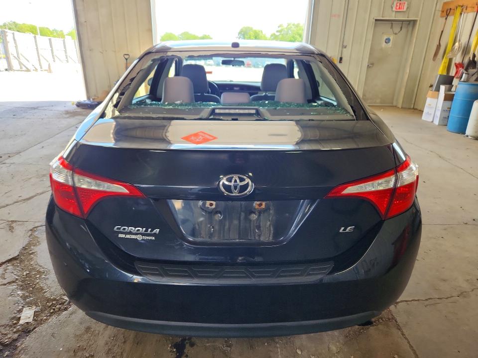 2014 Toyota Corolla VIN 5YFBURHE6EP025922 COPART salvage auction — VANDALISM, Wi - Certificate Of Title, sold $5,400 on 2026-07-20 (photo 6)