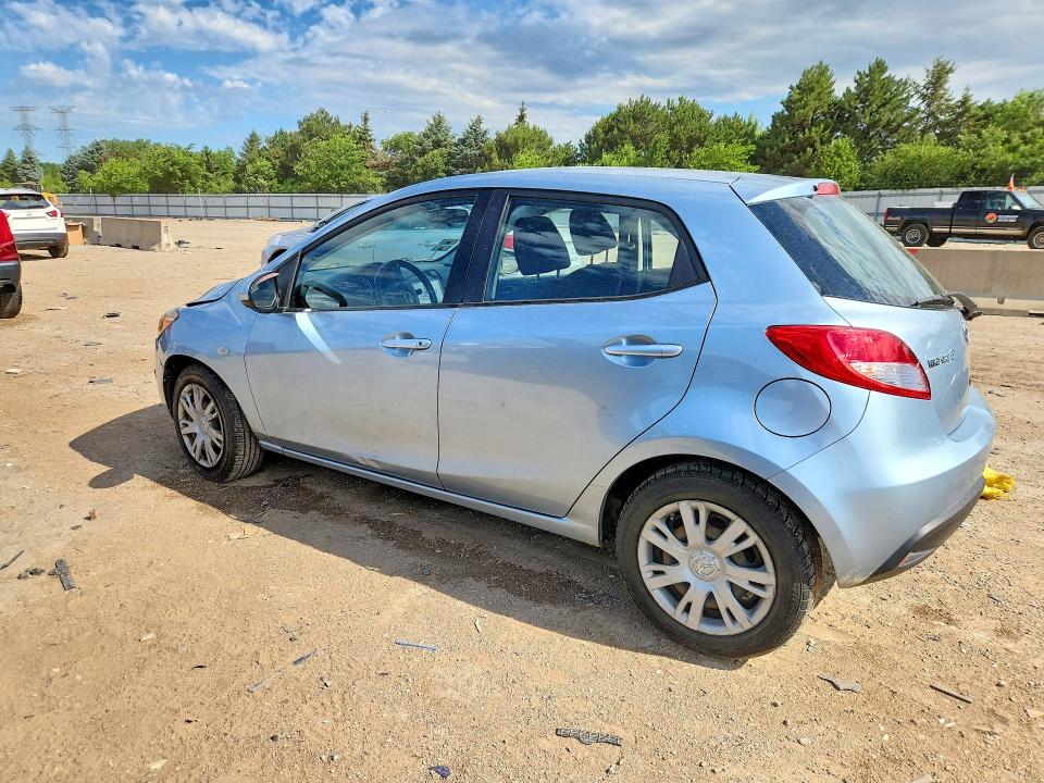 2013 Mazda 2 VIN JM1DE1KY2D0156591 COPART salvage auction — REAR END, Il - Salvage Certificate, sold $775 on 2026-07-28 (photo 2)