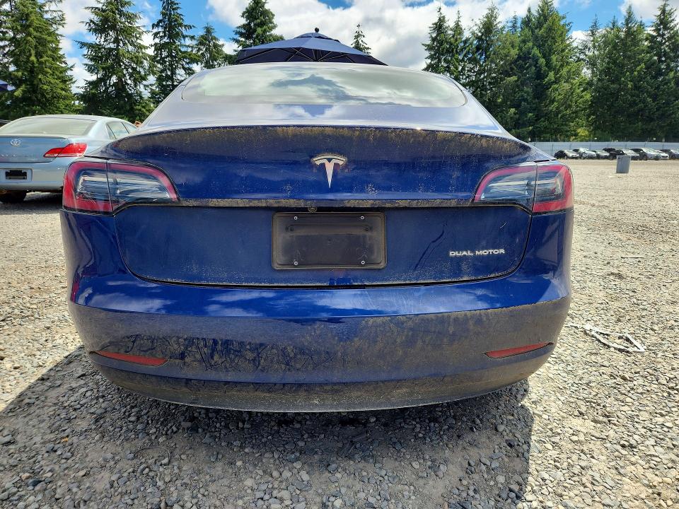 2023 Tesla Model 3 VIN 5YJ3E1EB5PF632468 COPART salvage auction — FRONT END, Wa - Bill Of Sale, sold $6,300 on 2026-07-21 (photo 6)