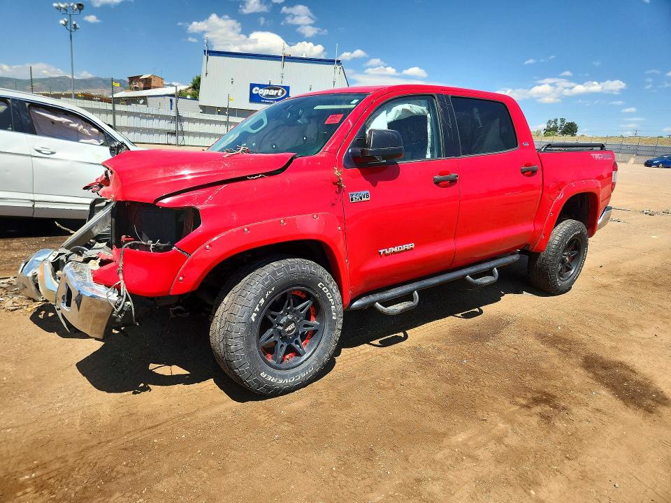 2014 Toyota Tundra VIN 5TFDY5F17EX404158 COPART salvage auction — FRONT END, Co - Dis/Dlr/Exp Only Clean Title, sold $4,000 on 2026-07-16 (photo 1)