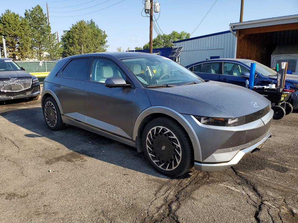 2023 Hyundai VIN KM8KRDAF1PU229116 COPART salvage auction — FRONT END, Salvage Title, sold $11,600 on 2026-07-16 (photo 4)