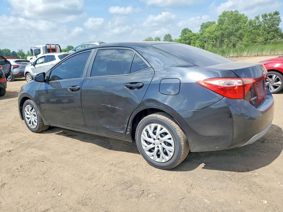2018 Toyota Corolla VIN 5YFBURHEXJP812446 COPART salvage auction — FRONT END, Oh - Certificate Of Title, sold $1,800 on 2026-07-06 (photo 2)