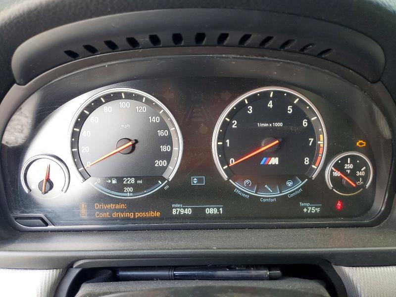 2015 BMW VIN WBSFV9C56FD594322 COPART salvage auction — FRONT END, Oh - Cert Of Title-Salvage, sold $4,100 on 2026-07-17 (photo 9)