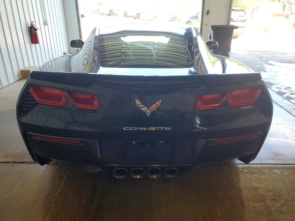 2014 Chevrolet Corvette stingray VIN 1G1YK2D79E5102366 COPART salvage auction — FRONT END, In - Certificate Of Title, sold $9,000 on 2026-07-28 (photo 6)