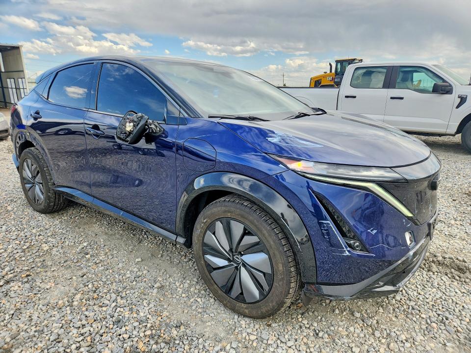 2025 Nissan Ariya VIN JN8DF0BF2SM764935 COPART salvage auction — FRONT END, Co - Salvage Title, sold $11,600 on 2026-07-28 (photo 4)
