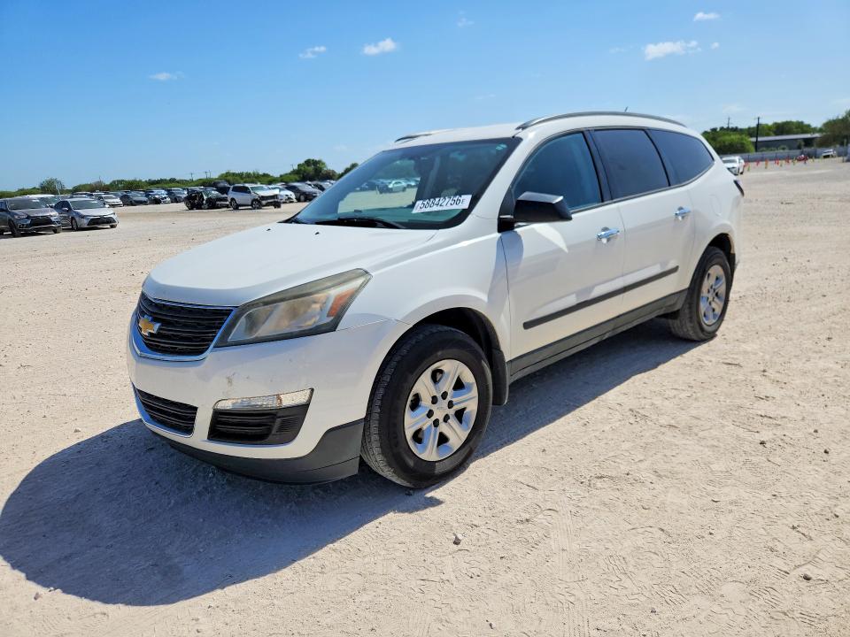 2015 Chevrolet Traverse VIN 1GNKRFKD4FJ307134 COPART salvage auction — SIDE, Fl - Cert Of Title Slvg Rebuildable, sold $1,350 on 2026-07-09 (photo 1)