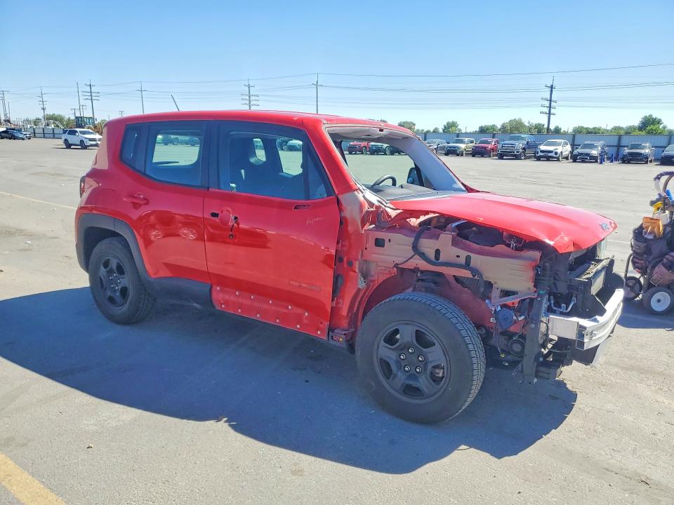 2016 Jeep VIN ZACCJAAT6GPD57888 COPART salvage auction — FRONT END, ID - SALVAGE CERTIFICATE OF TITLE, sold $1,650 on 2026-07-16 (photo 4)