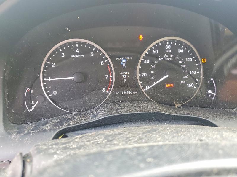 2014 Lexus VIN JTHBK1GG1E2122212 COPART salvage auction — FRONT END, Pa - Certificate Of Salvage, sold $4,700 on 2026-07-13 (photo 9)