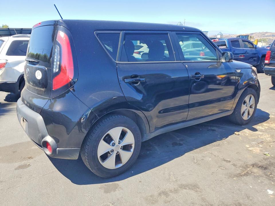 2014 Kia Soul VIN KNDJN2A25E7111479 COPART salvage auction — FRONT END, Ca - Salvage Certificate, sold $525 on 2026-07-14 (photo 3)