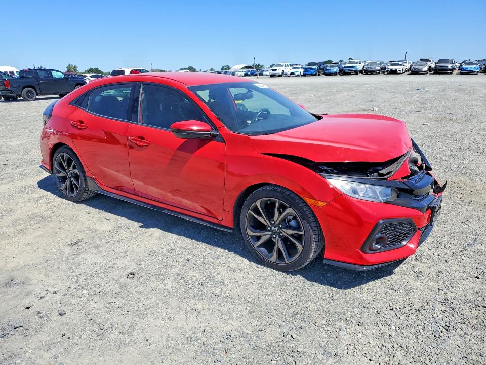 2018 Honda VIN SHHFK7H42JU404861 COPART salvage auction — FRONT END, Ca - Salvage Certificate, sold $4,050 on 2026-07-02 (photo 4)