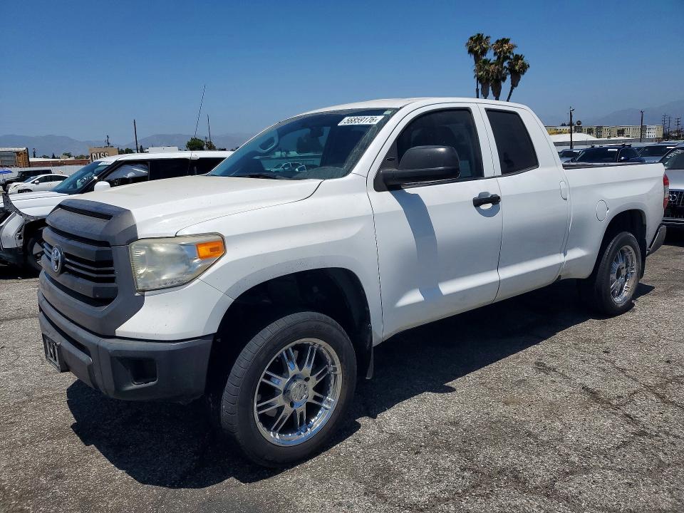 2016 Toyota Tundra VIN 5TFRM5F14GX101102 COPART salvage auction — SIDE, Ca - Salvage Certificate, sold $4,600 on 2026-07-31 (photo 1)